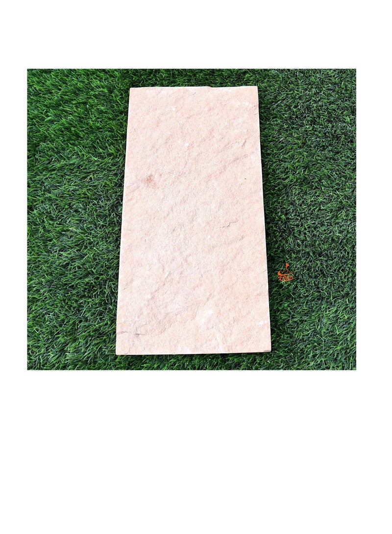 KNP Garden stepping stones Anti-slip Rectangular 20x40cm Beige set of 10 stines - Image 2