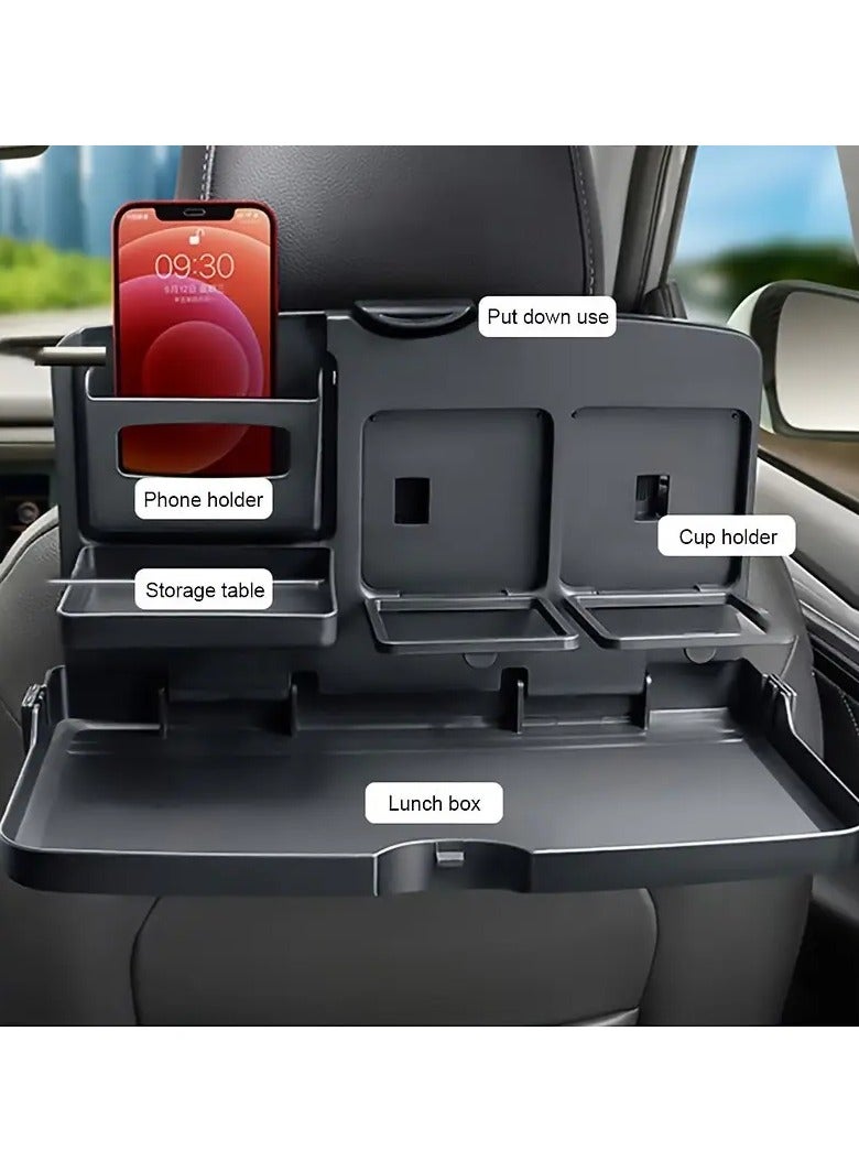 Multi-Functional Portable Foldable Car Seat Tray Desk - Car Vehicle Back Seat Tray Table - Stay Organized When on The Go - Image 3