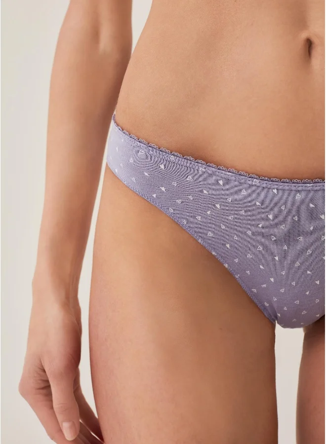 Ovs Five-pack organic stretch cotton Brazilian-cut briefs
