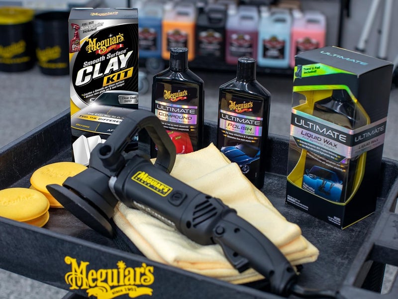 Meguiar's طقم الطين ذو السطح الأملس G191700، آمن وسهل لتلميع السيارة للحصول على لمسة ناعمة كزجاج - Image 4