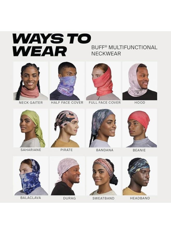 BUFF Adult Original EcoStretch Neck Gaiter, Headband & Winter Neck Warmer, Ski Mask, Triple Crown and National Geographic, Appalachian Trail, One Size - Image 5