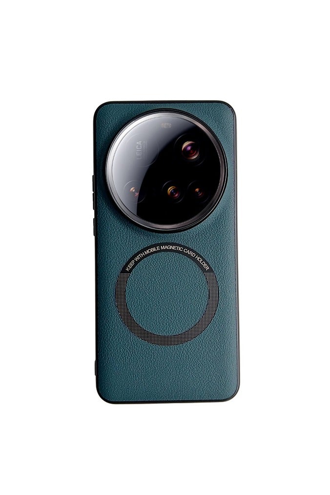 general Protective Case for Xiaomi 15 Ultra 5G Polycarbonate Leather Coated, Magnetic Back Case - Image 1