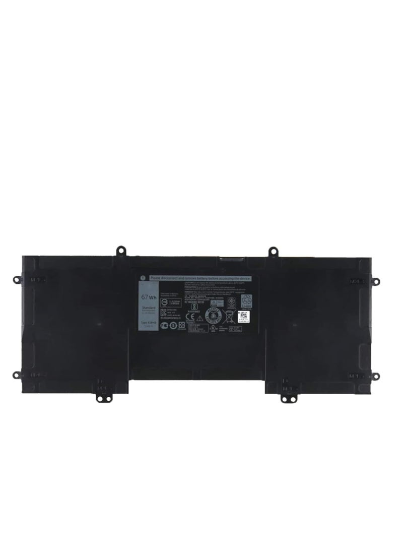 X3PH0 92YR1 MJFM6 X3PHO 092YR1 0MJFM6 0X3PH0 Laptop Battery Replacement for Dell Chromebook 13 7310 Series(11.4V 67Wh 5583mAh)