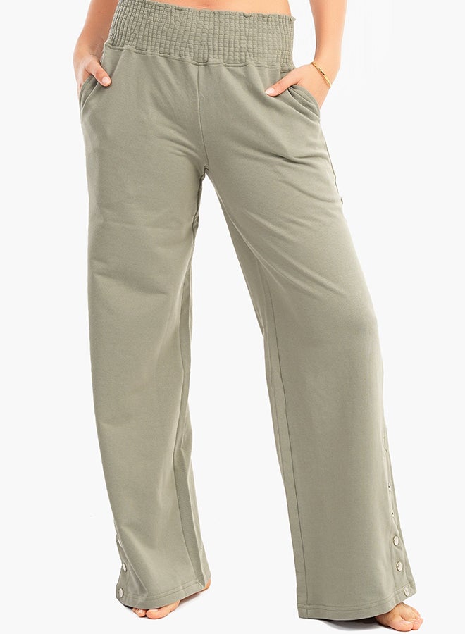 pyjama pants with wide waist