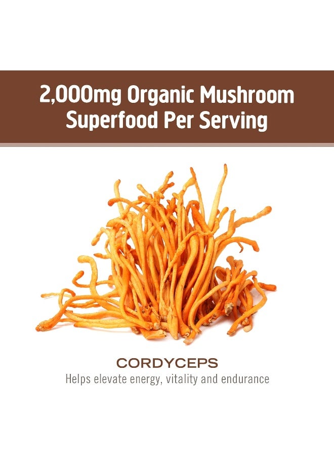 OM Cordyceps Organic Mushroom Powder 100G - Image 1