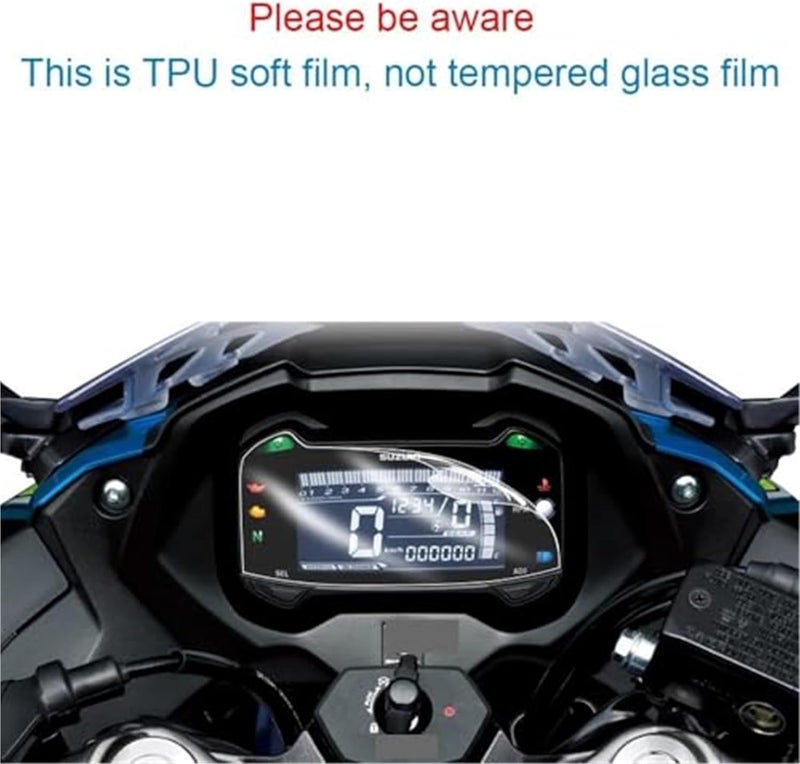 Vuzmode Motorcycle Instrument Cluster Screen Protector - Image 5