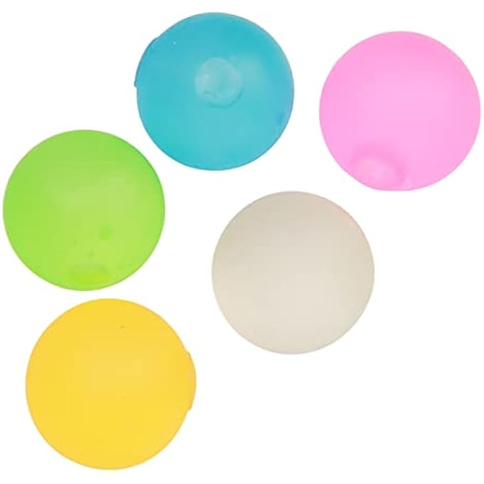 Annadue 5Pcs Sugar Ball, Stress Relief Ball, Slow Syrup Molasses Stretch Ball Sugar Decompression Ball, Mixed Color Stress Ball for Relax Toy Teens and Adults (4cm) - Image 3
