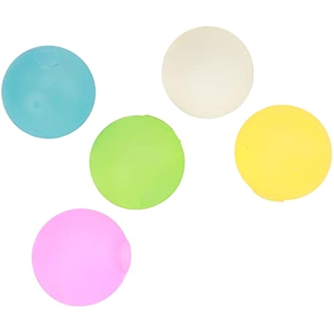 Annadue 5Pcs Sugar Ball, Stress Relief Ball, Slow Syrup Molasses Stretch Ball Sugar Decompression Ball, Mixed Color Stress Ball for Relax Toy Teens and Adults (4cm) - Image 5