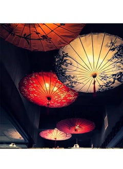 Al Aoyama 1pcs Japanese style Handmade Oiled Parasol Bamboo Silk Umbrella Art Classical Dance Umbrella for Wedding Parties Photography Costumes Cosplay Decoration and Other Events  - Image 3
