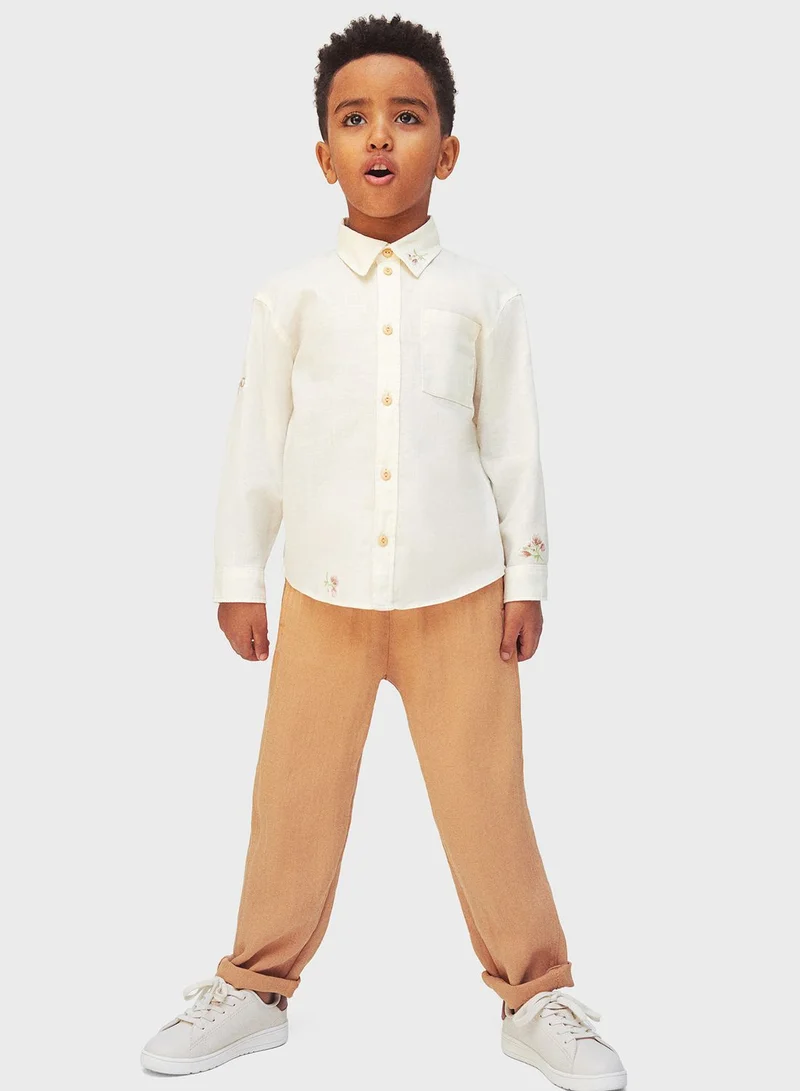 H&M Kids Embroidered Shirt