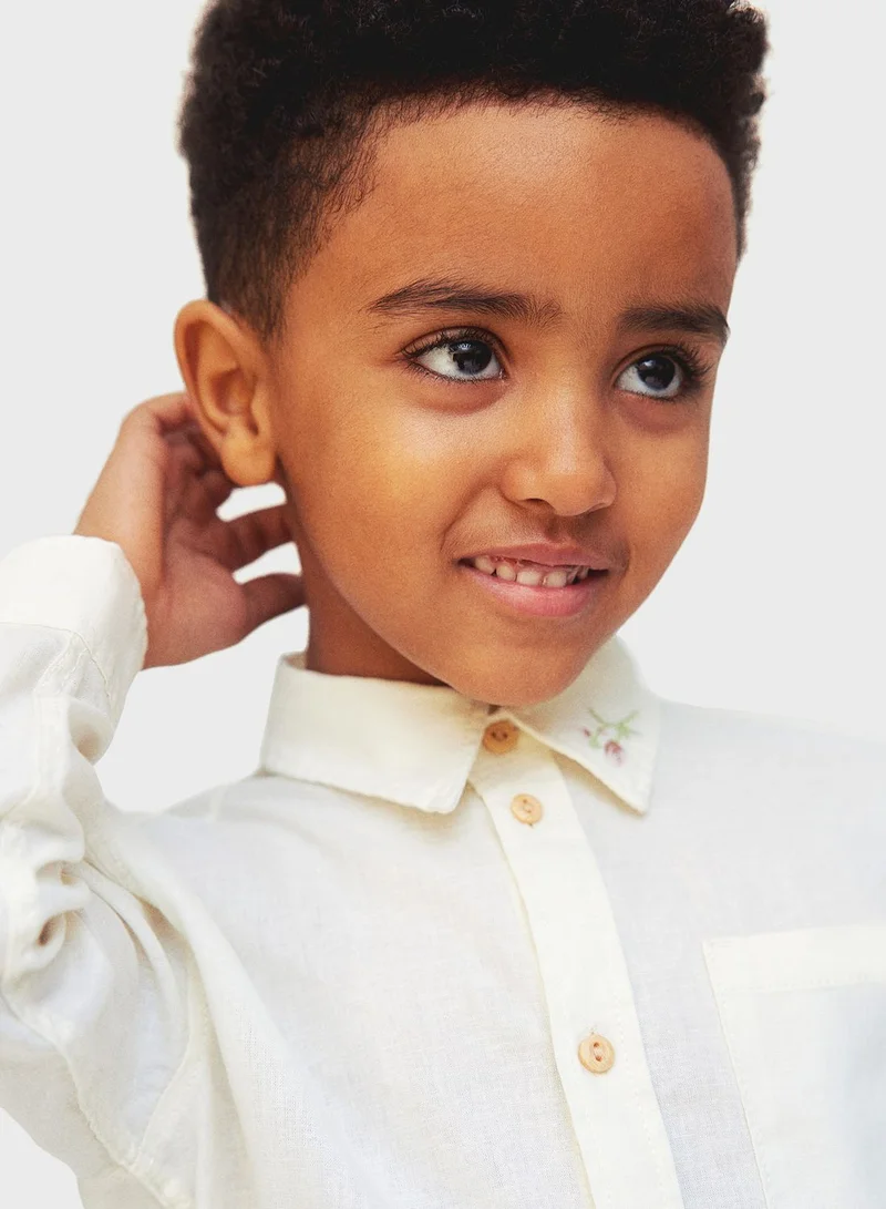 H&M Kids Embroidered Shirt