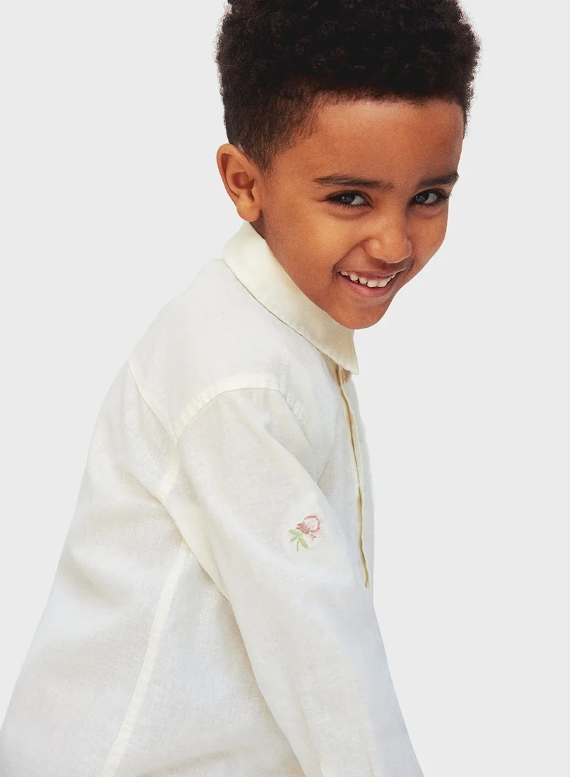 H&M Kids Embroidered Shirt