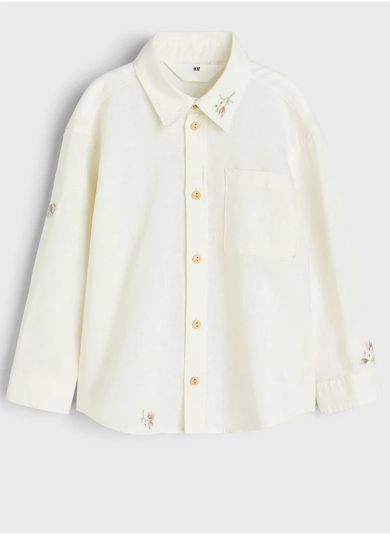 H&M Kids Embroidered Shirt