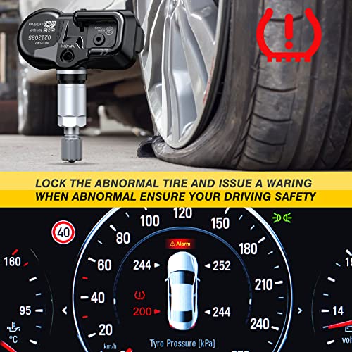 ACLONG TPMS Tire Pressure Sensor fit for Toyota Camry Prius Corolla RAV4 Highlander Avalon Yaris Hilux Land Cruiser, 315MHz Tire Pressure Monitoring System Replacement 4260706020 4260730060-1PC - Image 4