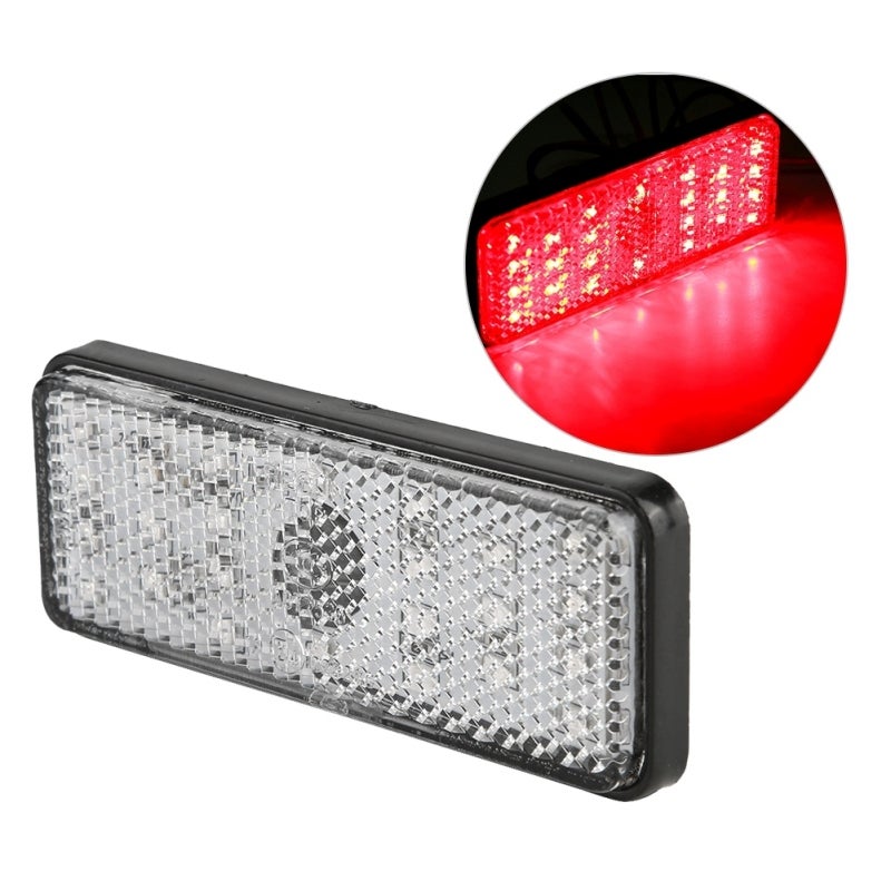 RESUN Motorcycle Tail Light 12V LED Turn Signal Taillight - Super Bright Low Consumption High Visibility - Durable Plastic Housing for Enhanced Safety - Image 5