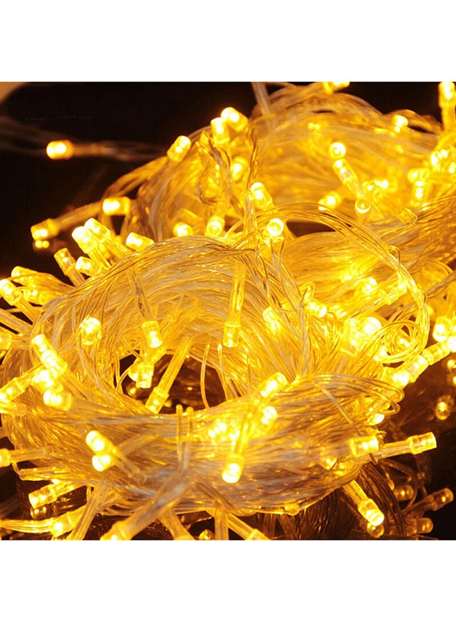 Voberry Waterproof Party LED String Light Yellow 10meter - Image 2