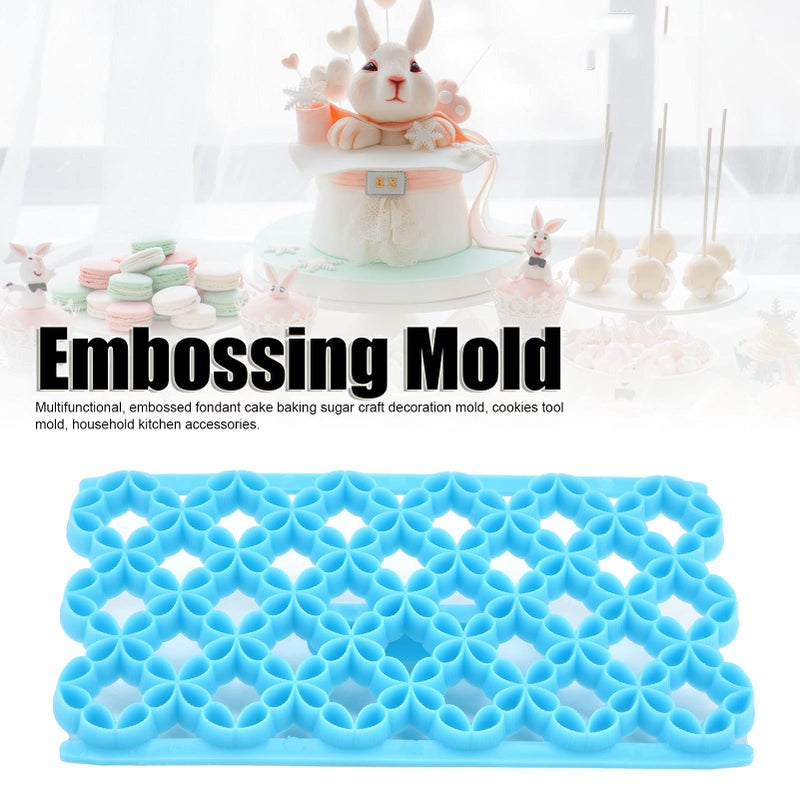 Size 2 Embossing Mold For Cake Fondant Cookies DIY Baking Decorating Chocolate Craft Food Grade Plastic - Image 4