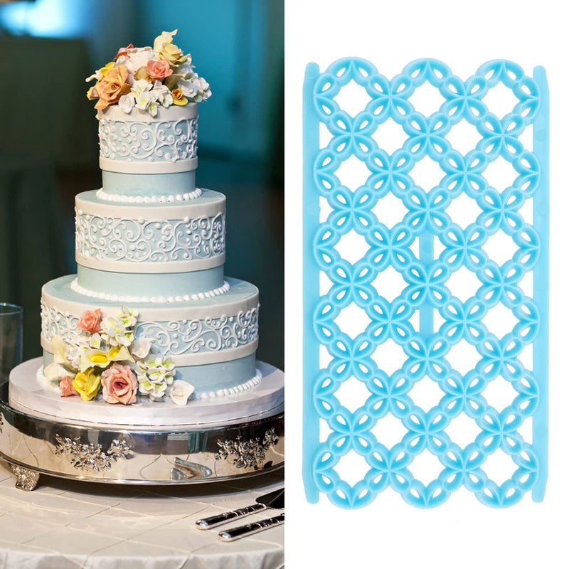 Size 2 Embossing Mold For Cake Fondant Cookies DIY Baking Decorating Chocolate Craft Food Grade Plastic - Image 5