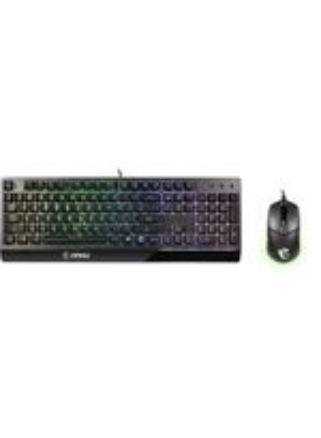 ام اس آي MSI Vigor GK30 Combo Rgb Wired Gaming Keyboard Mouse