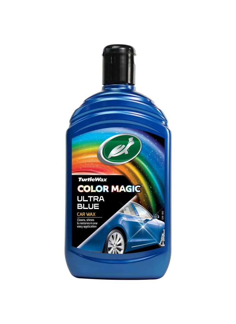 TURTLE Color Magic Car Polish Cleans Shines Scratches-Restores 500ml Turtle Wax  - Image 1