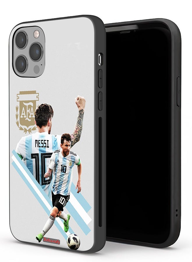 Tolwak Apple iPhone 12 Pro Max Protective Case Leo Messi Art - Image 1
