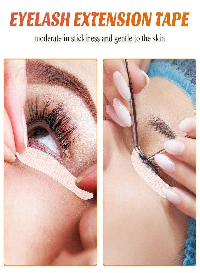 Maitys 10 Rolls 0.5 Inch/10 Yard Fabric Lash Tape for Eyelash Extension Supply Pink Breathable Eyelash Grafting Tape Adhesive Non-Woven Makeup DIY Sticker - Image 5