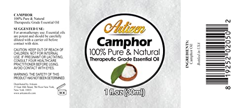 Artizen 30ml Oils Camphor Essential Oil - Image 5
