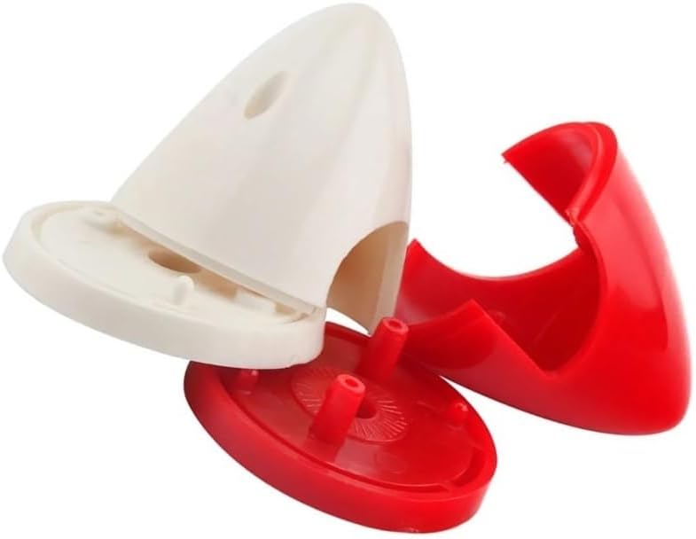 1.5-4 Inch Prop Spinner for RC Airplanes 2 Color Options 11 Size Choices(White 63mm 2.5 inch)