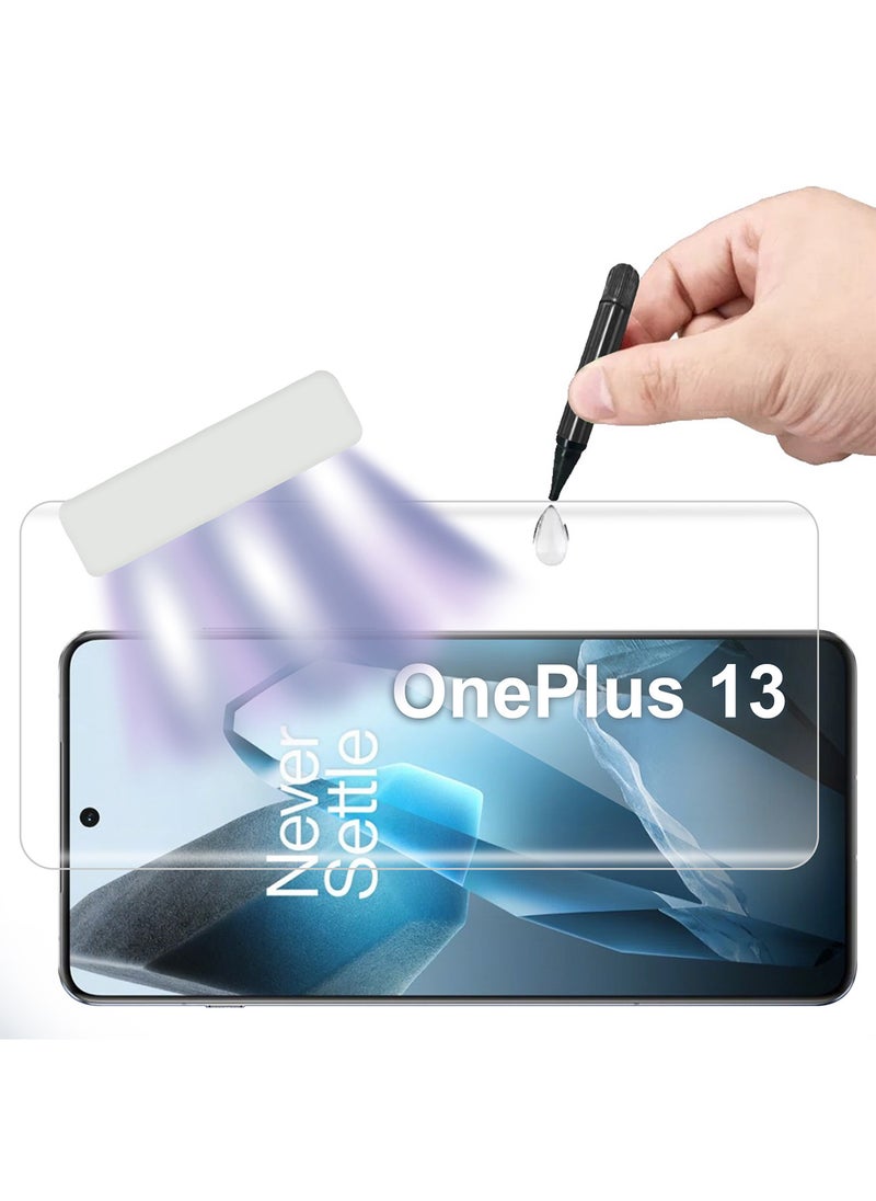 CATANES - (For OnePlus 13) Tempered Glass Screen Protector Shockproof Anti Bubble - Clear - Image 1