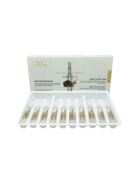 10-Piece Snail Calming Ampoule Set  10ml