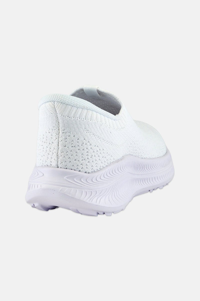 RBX Kids Girl Slip On Shoes, White - Image 2