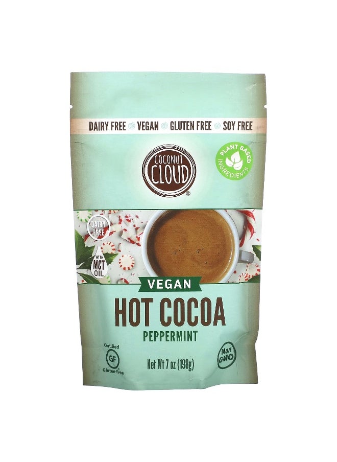 Coconut Cloud Coconut Cloud, Vegan Hot Cocoa, Peppermint, 7 oz (198 g)  - Image 1
