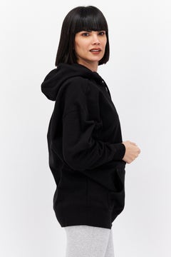 PUMA Women Sportswear Fit Long Sleeve Outdoor Hoodies, Black  - Image 2