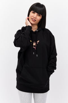 PUMA Women Sportswear Fit Long Sleeve Outdoor Hoodies, Black  - Image 1