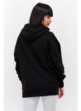 PUMA Women Sportswear Fit Long Sleeve Outdoor Hoodies, Black  - Image 3