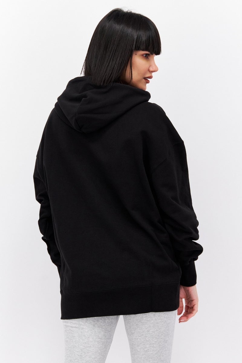 PUMA Women Sportswear Fit Long Sleeve Outdoor Hoodies, Black - Image 3