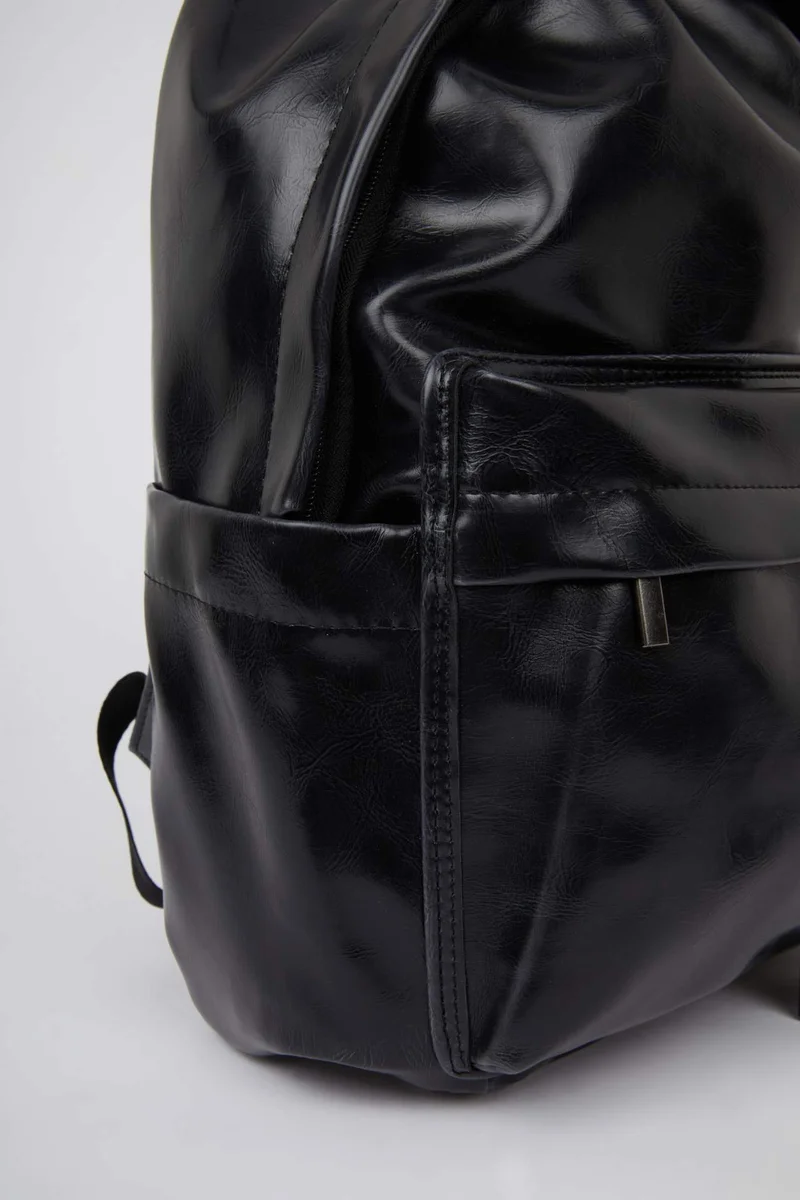 Defacto  Faux Leather Backpack  | Best Price UAE