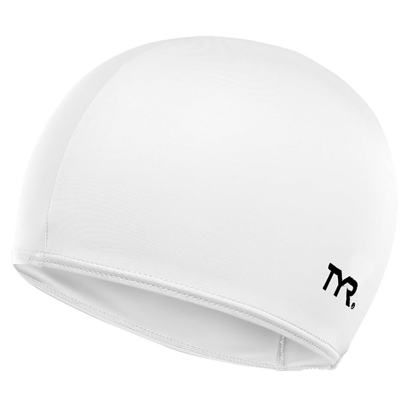 TYR Lycra Fiber Adult Swim Cap for Women and Men - Recreational and Training Cap for Lap Swimming, Casual Use - UPF 50+ Sun Protection - Nylon/Lycra - Image 1