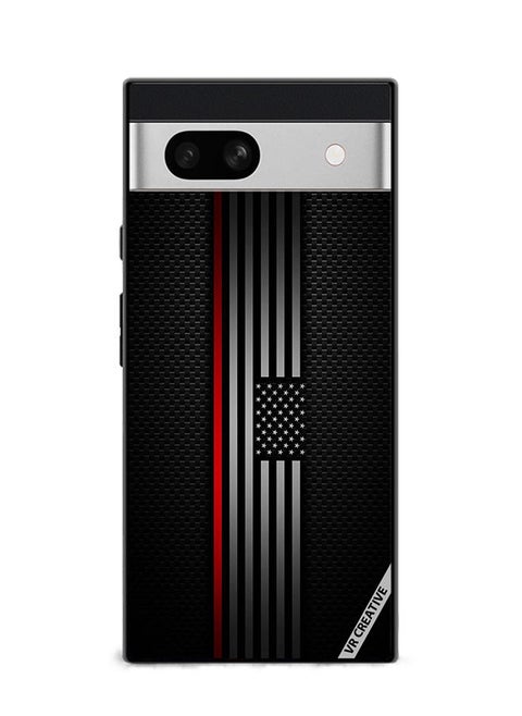 Protective Case Cover For Google Pixel 7a Abstract Design Multicolour