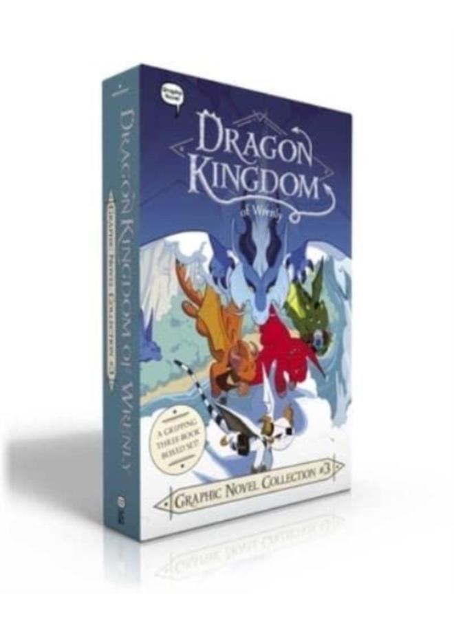 Dragon Kingdom of Wrenly Graphic Novel Collection #3 (Boxed Set) : Cinder's Flame; The Shattered Shore; Legion of Lava 