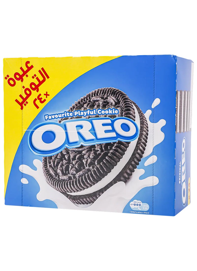 Oreo Original Biscuit Multipack 24 x 36.8g - Image 1