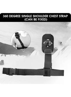 Generic Camera Strap 360 Degree Rotation Single Shoulder Chest Strap with Hot Shoe Head for Gopro  - Image 4