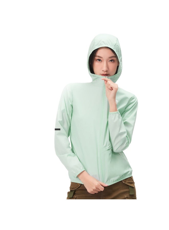 كاميل سترة واقية من الشمس Cool White Camel 25 للصيف، ملابس رياضية خفيفة الوزن، ملابس خارجية قابلة للتنفس للنساء والرجال، ملابس واقية من الظل - Image 2