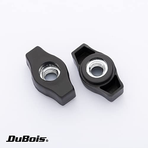 DuBois 10 Pack 1/4"-20 Wing Knobs, Threaded Clamping Knobs for T Track & Table Saw Accessories, Featherboard, Woodworking Jigs on Miter Saw, Router Table, Drill Press (51001) - Image 2