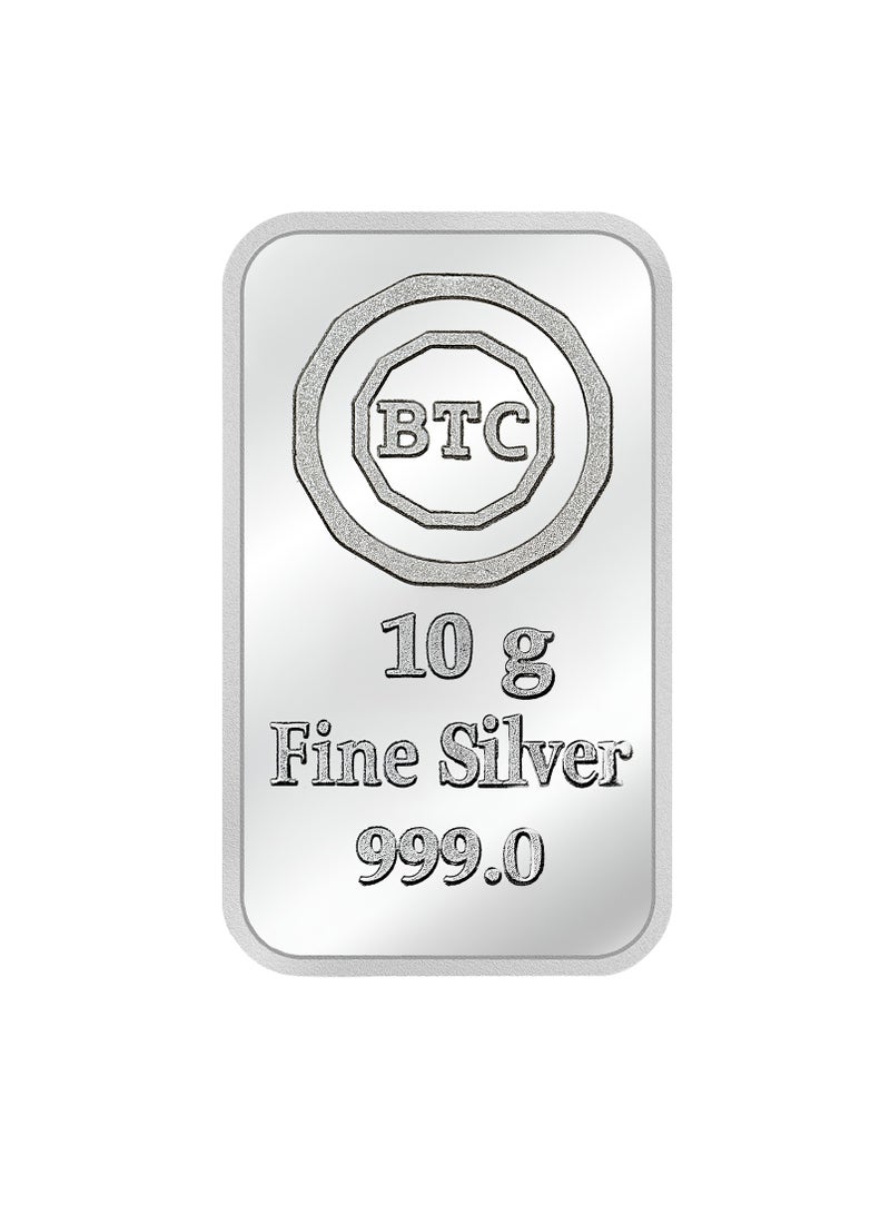 BTC 10g Silver Ingot - BTC - Image 3