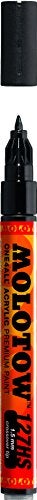MOLOTOW ONE4ALL Acrylic Paint Marker, 1.5mm, Signal Black, 1 Each (127.412) - Image 1