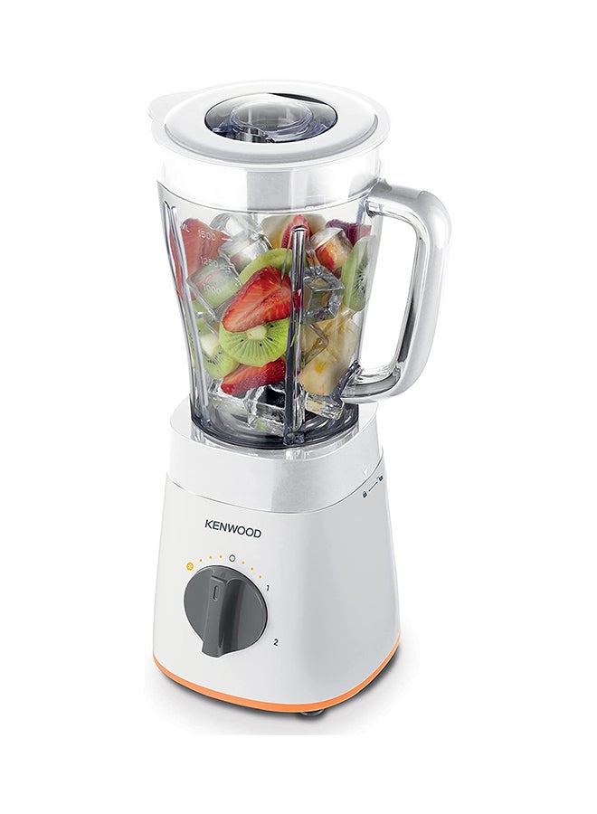 كينوود خلاط، 500 واط، 2 لتر، مطحنة متعددة الأستخدام، مفرمة، سرعتان، BLP15.360WH، أبيض 2 L 500 W BLP15.360WH أبيض - Image 2