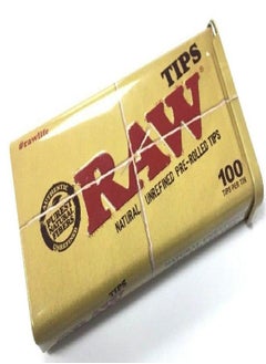 raw elements RAW ELEMENTS Raw, 100 Count (Pack of 1), Beige  - Image 1