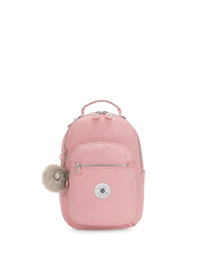 kipling Small Backpack (With Laptop Protection) Seoul S Bridal Rose KI434546Y - Image 1