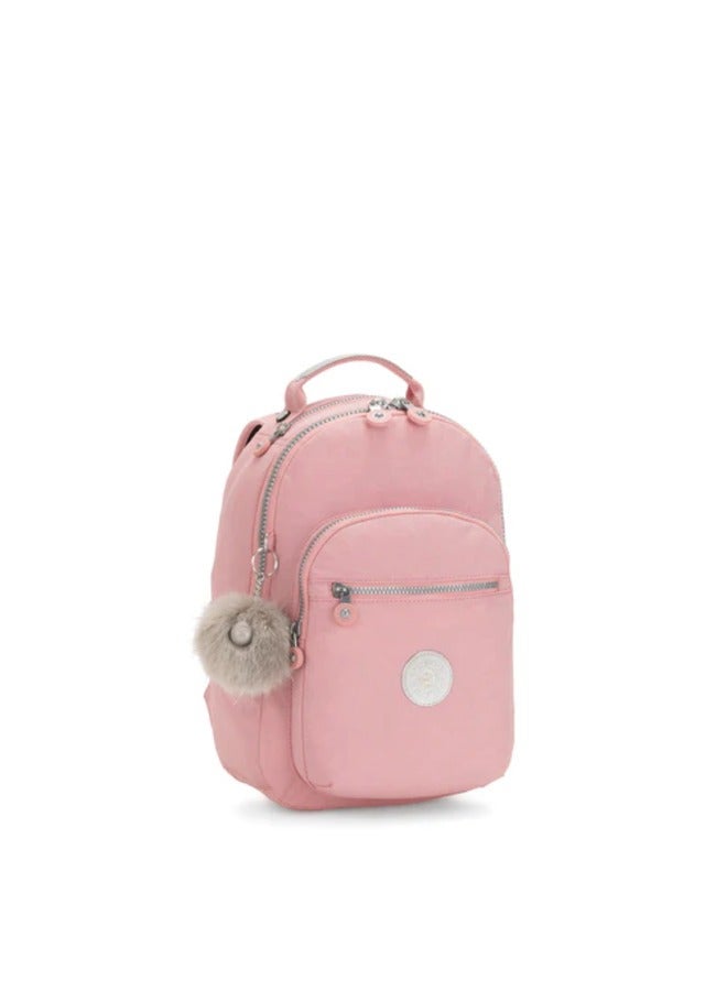 kipling Small Backpack (With Laptop Protection) Seoul S Bridal Rose KI434546Y - Image 4